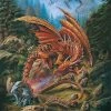 Dragons Of The Runering 1000 Piece Jigsaw Puzzle