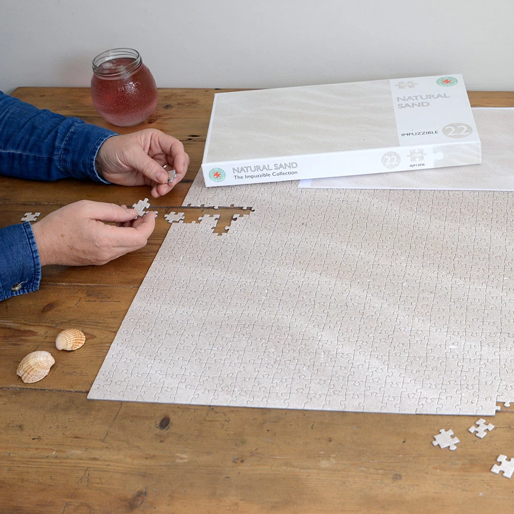 Natural Sand- Impuzzible No.22 - 1000 Piece Jigsaw Puzzle - Image 5