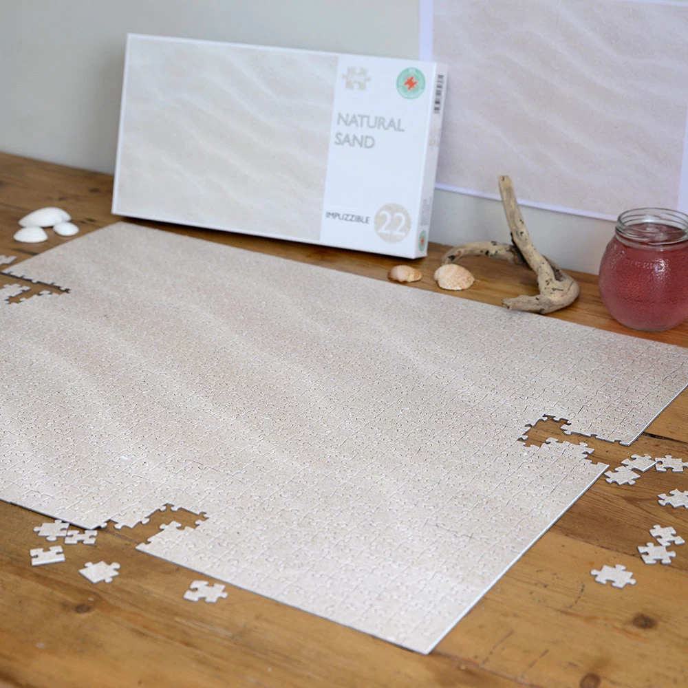 Natural Sand- Impuzzible No.22 - 1000 Piece Jigsaw Puzzle - Image 6