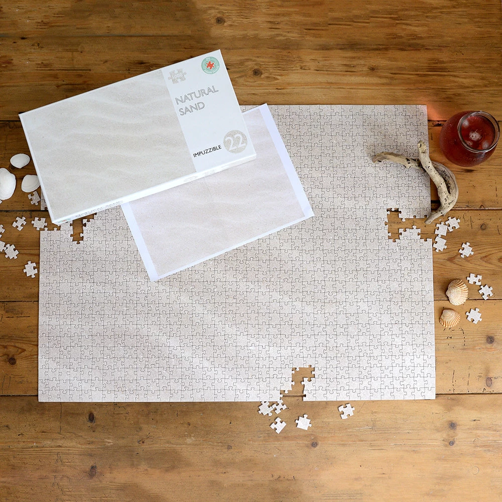 Natural Sand- Impuzzible No.22 - 1000 Piece Jigsaw Puzzle - Image 7