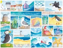 A Day At The Seaside 1000 Piece Jigsaw Puzzle