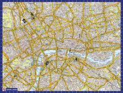A To Z Map Of London 1000 Piece Jigsaw
