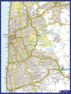 A To Z Map Of Blackpool 1000 Piece Jigsaw