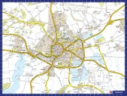 A To Z Map Of Chichester 1000 Piece Jigsaw