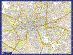 A To Z Map Of Coventry 1000 Piece Jigsaw