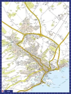 A To Z Map Of Dover 1000 Piece Jigsaw