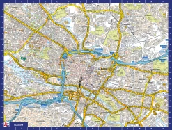 A To Z Map Of Glasgow 1000 Piece Jigsaw