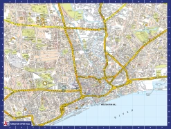A To Z Map Of Kingston Upon Hull 1000 Piece Jigsaw