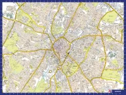A To Z Map Of Leicester 1000 Piece Jigsaw