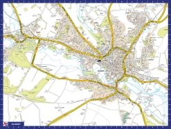 A To Z Map Of Salisbury 1000 Piece Jigsaw