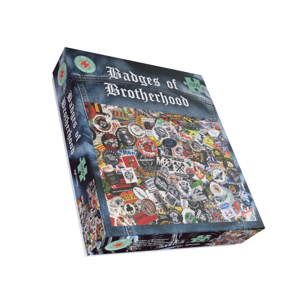Badges Of Brotherhood 1000 Piece Jigsaw Puzzle - Image 2