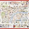 Map Of London - Tim Bulmer 1000 Piece Jigsaw Puzzle
