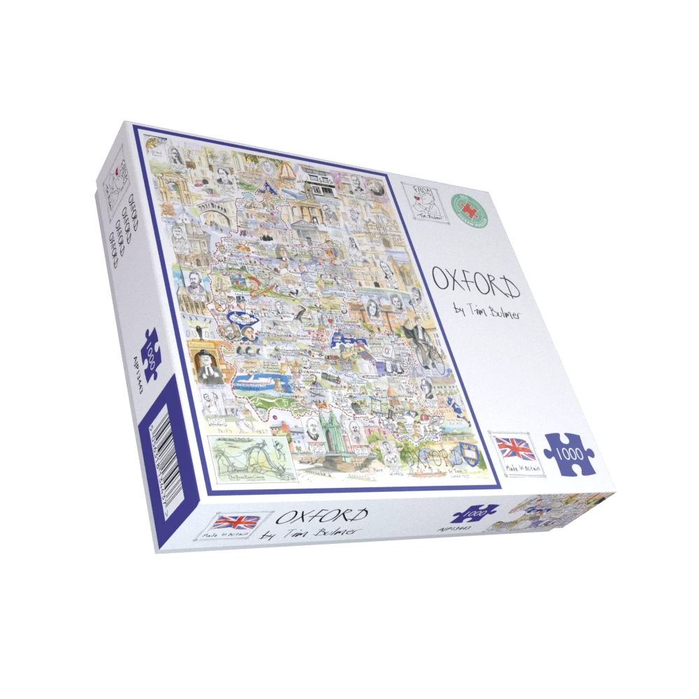 Tim Bulmer Oxford 1000 Piece Jigsaw Puzzle - Image 2
