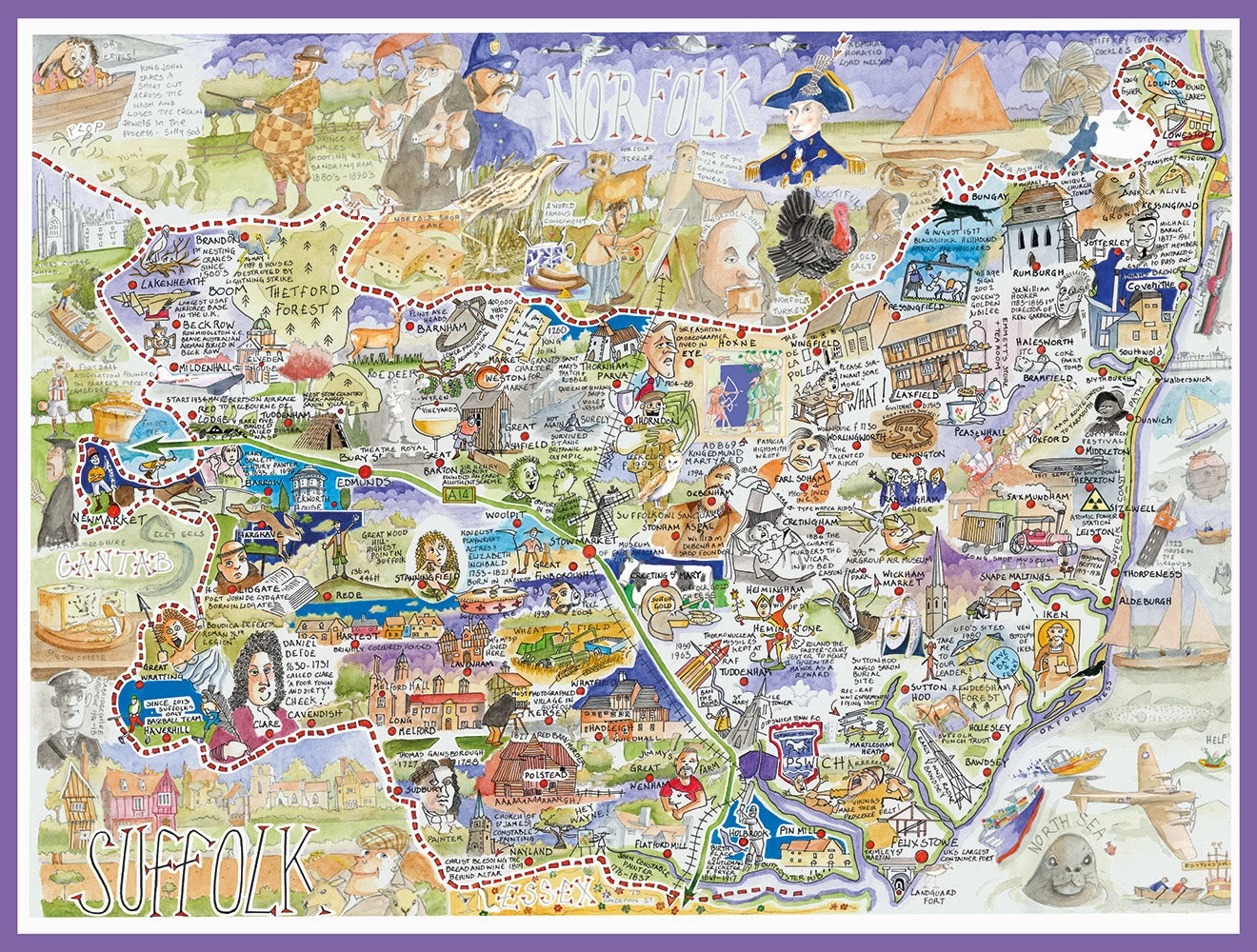Suffolk- Tim Bulmer 1000 Piece Jigsaw
