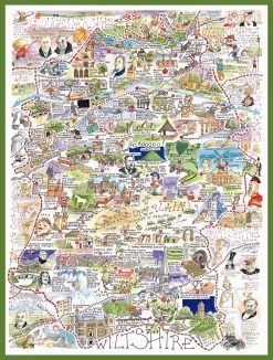 Wiltshire- Tim Bulmer 1000 Piece Jigsaw Puzzle