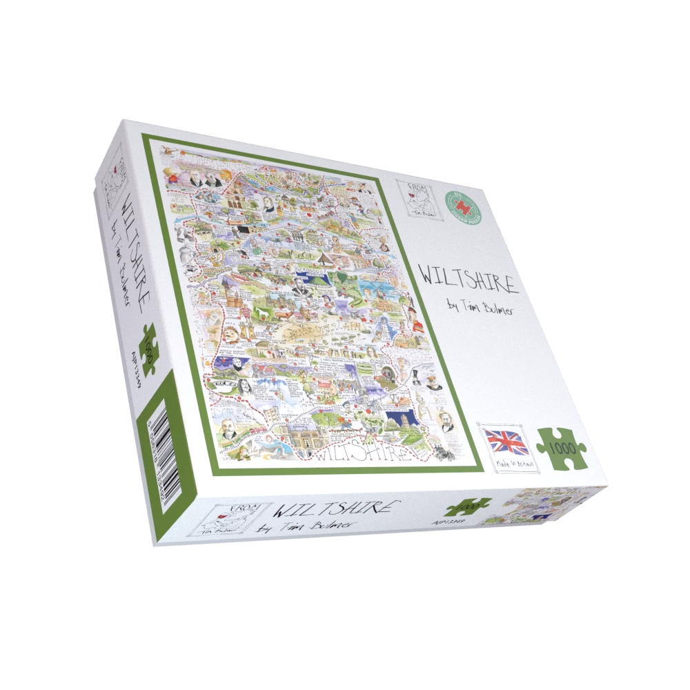 Wiltshire- Tim Bulmer 1000 Piece Jigsaw Puzzle - Image 2