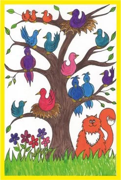 "Kit The Ginger Cat" Sight Impaired 28 Piece Wooden Jigsaw Puzzle