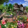 Cats In A Cottage Garden 1000 Or 500 Piece Jigsaw Puzzles
