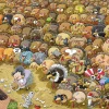Christmas Chaos At Turkey Farm - No.3 1000 Or 500 Piece Jigsaw Puzzle