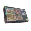 Chaos Christmas 4 X 500 Piece Jigsaw Puzzle Set