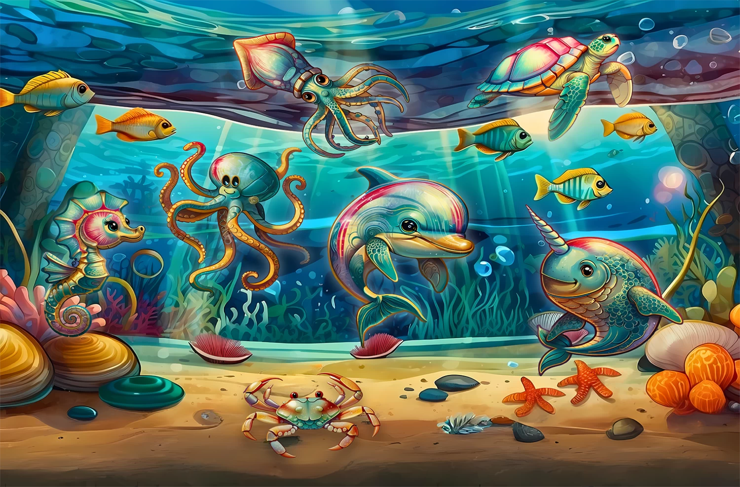 Under The Sea 100 Piece Jigsaw Puzzle