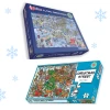 Comical Christmas 2 X 1000 Piece Jigsaw Puzzle Bundle