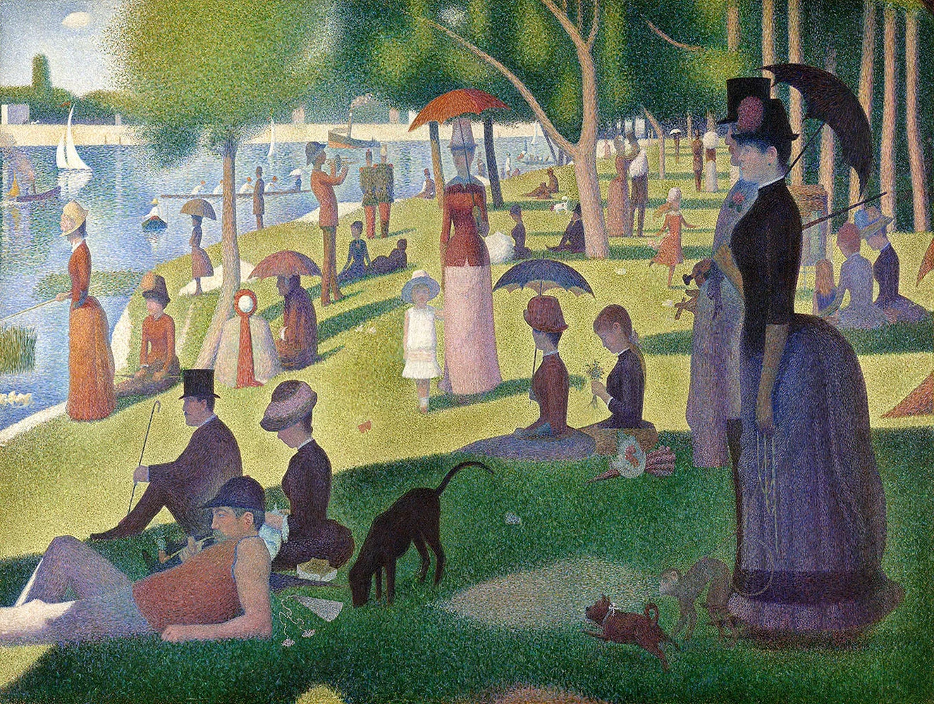 A Sunday On La Grande Jatte - Georges Seurat 1000 Piece Jigsaw Puzzle