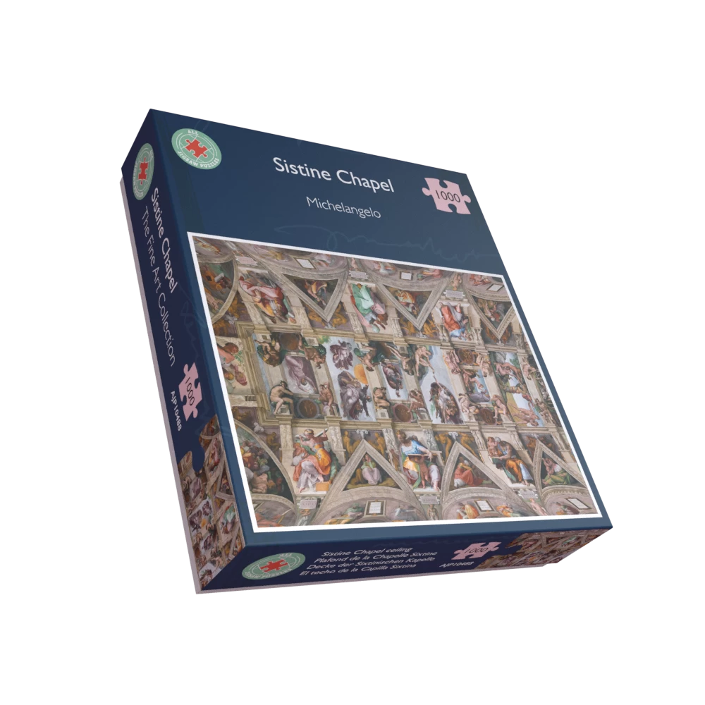 Sistine Chapel Ceiling By Michelangelo Jigsaw Puzzle - 1000 Or 500 Pieces - Image 2