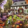 Dogs At A Haunted House 1000 Or 500 Piece Jigsaw Puzzle