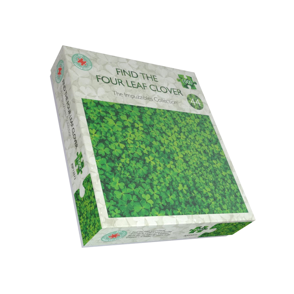 Find The Four Leaf Clover Impuzzible No.44 - 1000 Piece Jigsaw Puzzle - Image 2