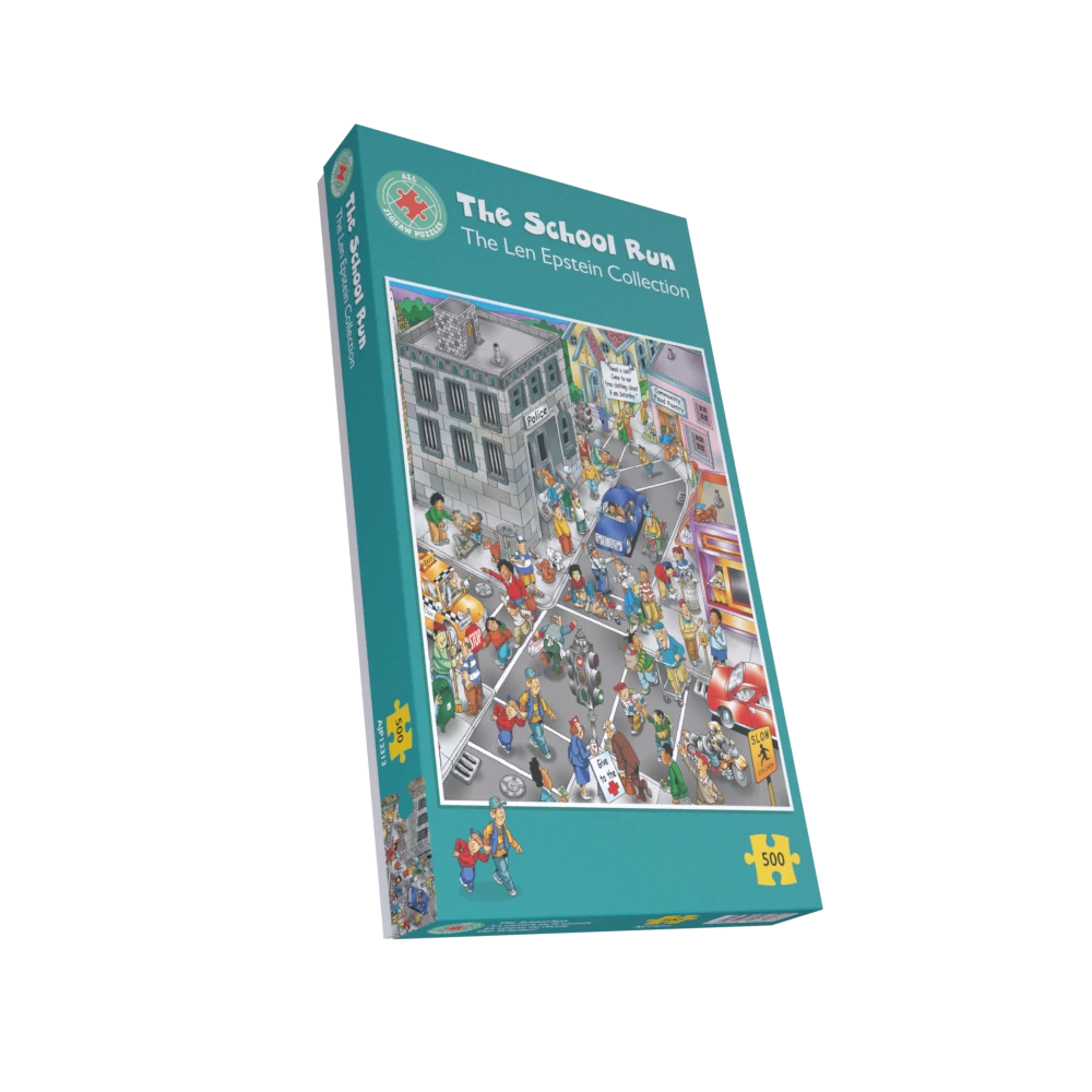 School Run 500 Piece Jigsaw Puzzle - Image 2