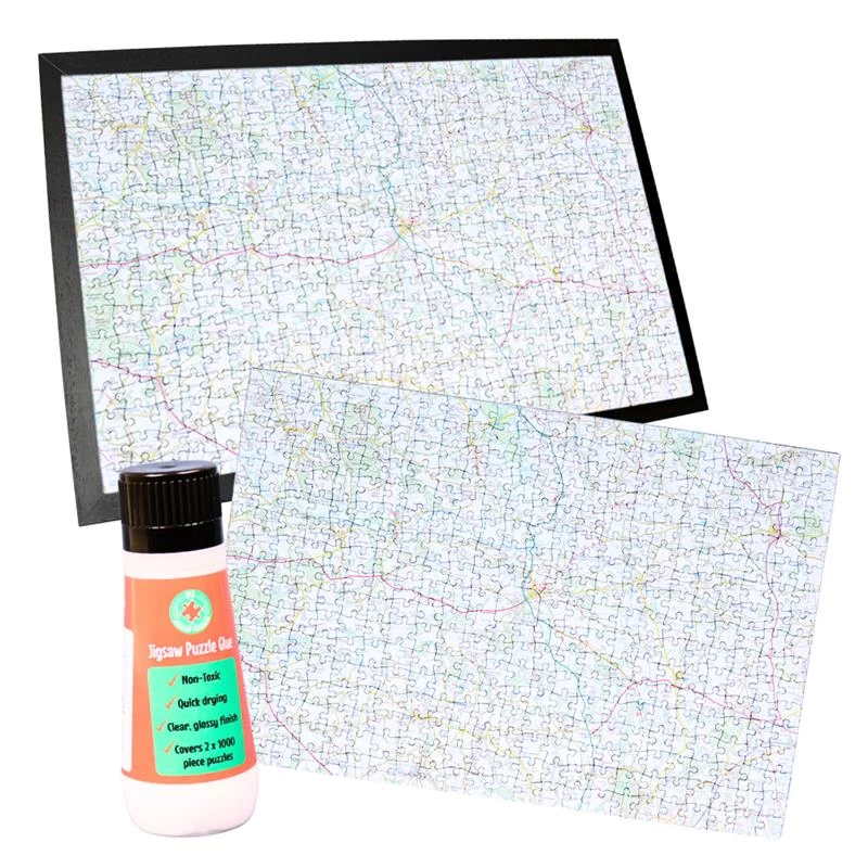 Hometown Framed Map Jigsaw Bundle - The Ultimate Map Gift! - Image 2