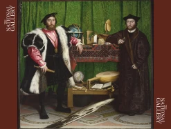 Jean De Dinteville And Georges De Selve ('The Ambassadors') - National Gallery 1000 Piece Jigsaw Puzzle