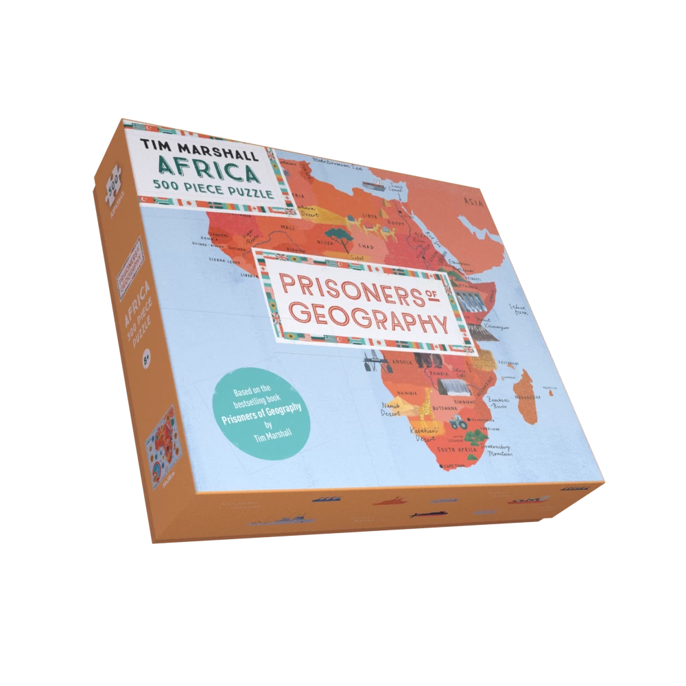 Prisoners Of Geography Africa Map 500 Piece Jigsaw Puzzle - Image 2