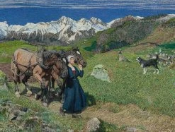 Spring In The Alps 1000 Piece Jigsaw Puzzle