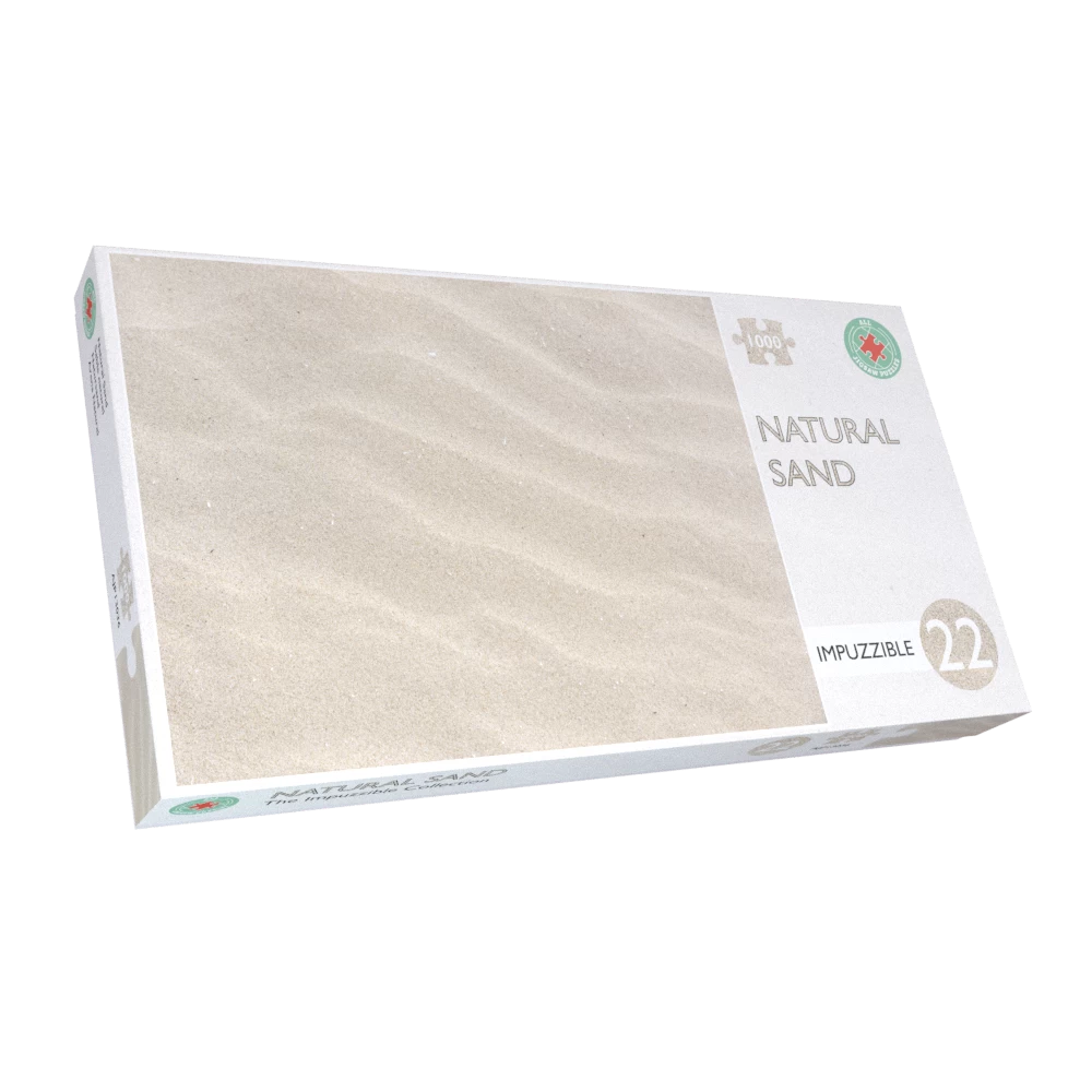 Natural Sand- Impuzzible No.22 - 1000 Piece Jigsaw Puzzle - Image 2