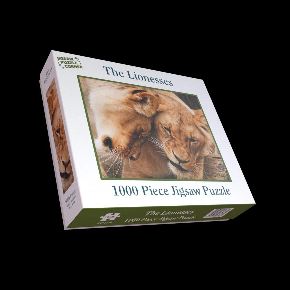 Lioness 1000 Piece Jigsaw Puzzle - Image 2