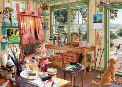 Ravensburger The Artist's Shed My Haven No. 11 1000 Piece Jigsaw Puzzle