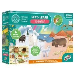Jumbo Natural History Museum Let's Learn Animals Activity Pack