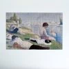 Bathers At Asnieres - National Gallery 300 Piece Wooden Jigsaw Puzzle
