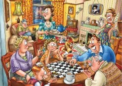 Jumbo Wasgij Destiny 25 Games Night! 1000 Piece Jigsaw Puzzle