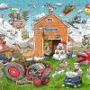 Christmas At Chaos Farm - No.1 300 Piece Wooden Jigsaw Puzzle