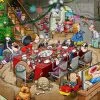 Chaos At Christmas Lunch - No. 11 300 Piece Wooden Jigsaw Puzzle
