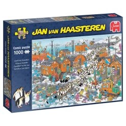 Jumbo Jan Van Haasteren South Pole Expedition 1000 Piece Jigsaw Puzzle