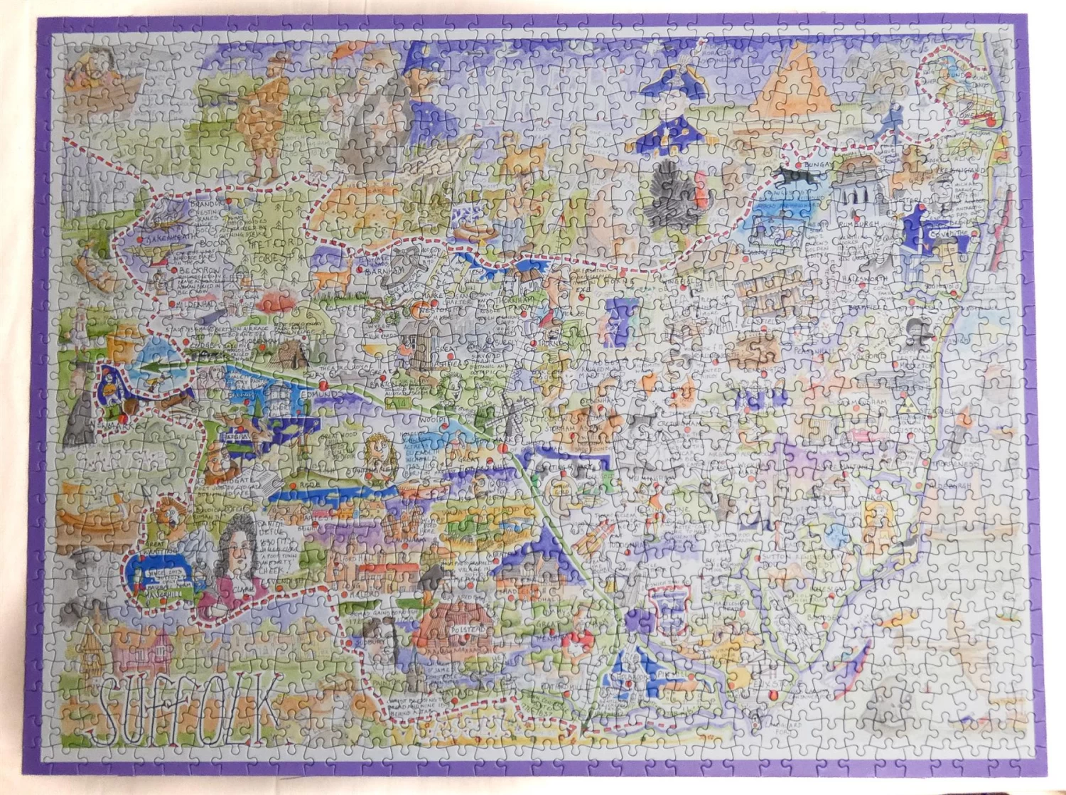 Suffolk- Tim Bulmer 1000 Piece Jigsaw - Image 6