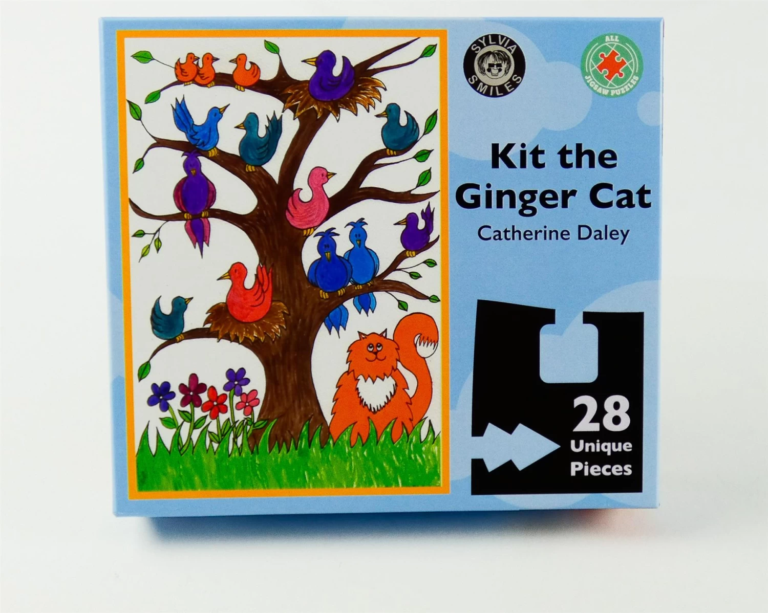 "Kit The Ginger Cat" Sight Impaired 28 Piece Wooden Jigsaw Puzzle - Image 4