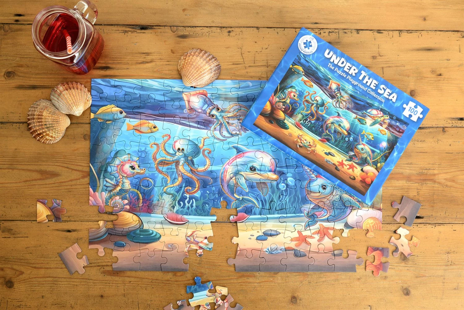 Under The Sea 100 Piece Jigsaw Puzzle - Image 9