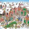 Jumbo Jan Van Haasteren Santa's Village 1000 Piece Jigsaw Puzzle