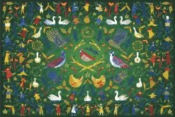 12 Days Of Christmas - 300 Piece Wooden Jigsaw Puzzle