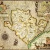 Anglesey Historical Map 1000 Piece Jigsaw Puzzle (1610)